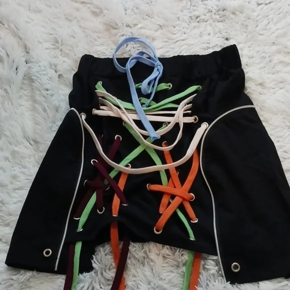 Women's Sexy High Waist Skirt with Strings Attached. Nwot. - Picture 2 of 9